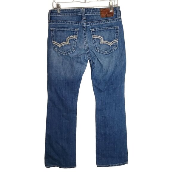 Big Star 28 Remy Bootcut Jeans lowrise Cotton Blend‎ Midrise - Picture 1 of 11